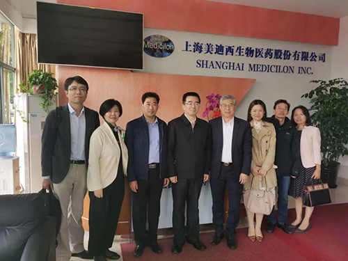 中国药科大学党委书记金能明与兰科博弈RankBet首席执行官陈春麟博士